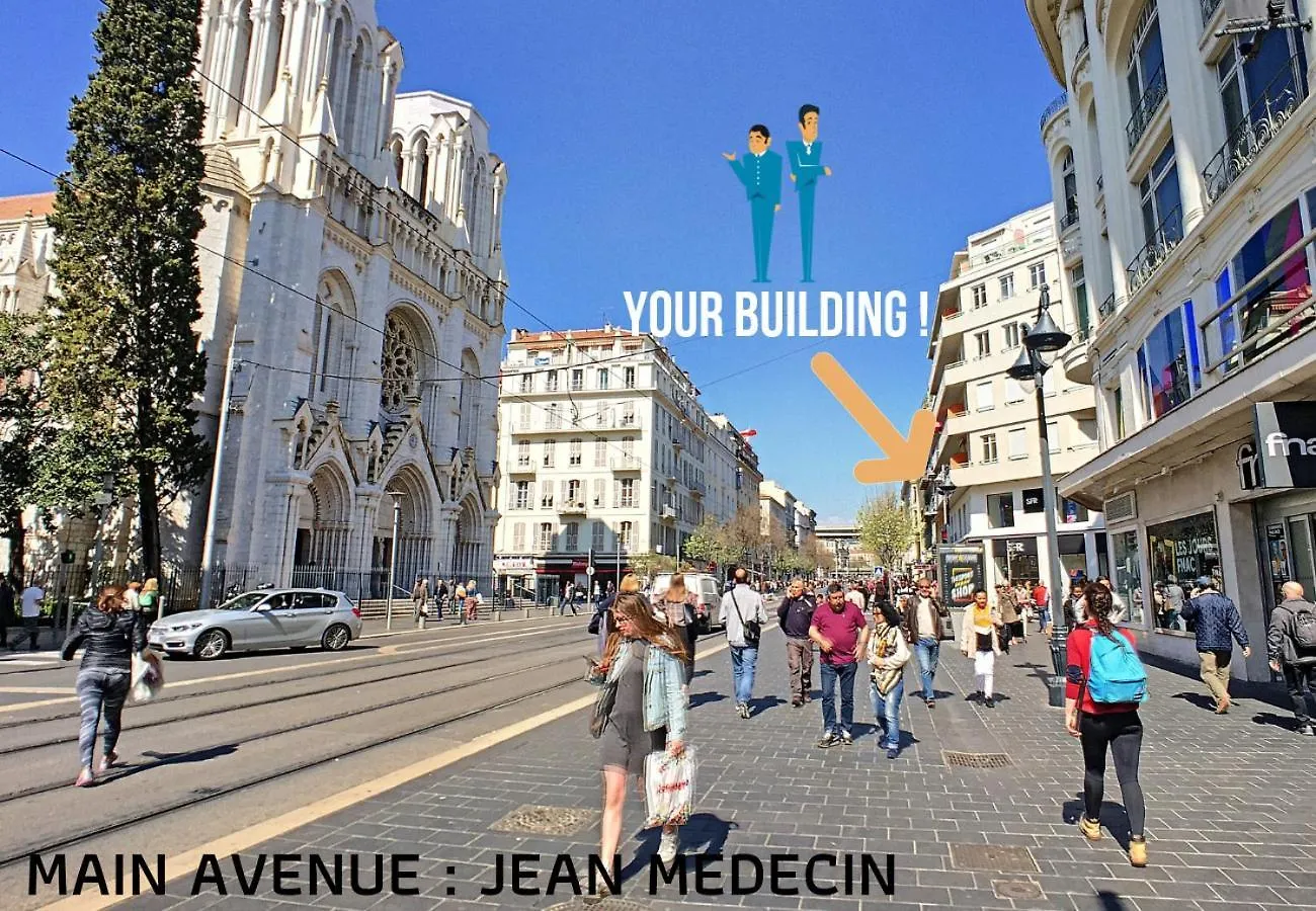 Nestor&Jeeves - Dolce Vita Studio - Balcon - Central Nice