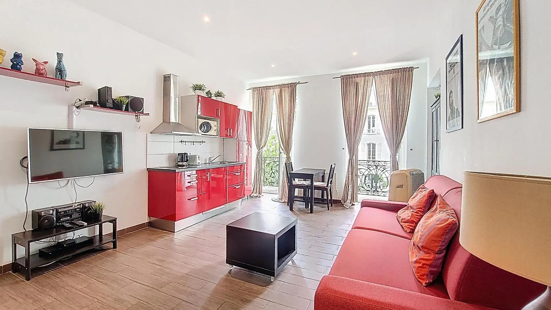 Nestor&Jeeves - Dolce Vita Studio - Balcon - Central Nice France