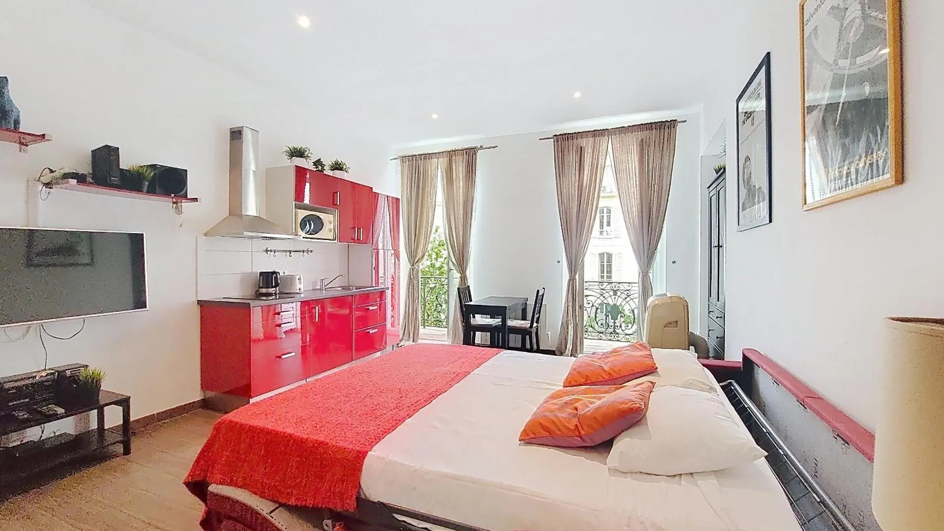 Nestor&Jeeves - Dolce Vita Studio - Balcon - Central Nice France